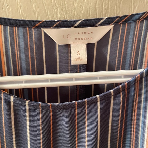 LC Lauren Conrad stripped blouse - Picture 3 of 3